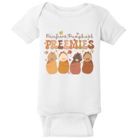 Pacifiers Pumpkins & Freemies Fall Nicu Nurse Halloween Baby Bodysuit