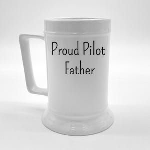 Proud Pilot Father Great Gift Beer Stein