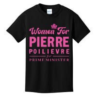 Pierre Poilievre For Prime Minister Kids T-Shirt