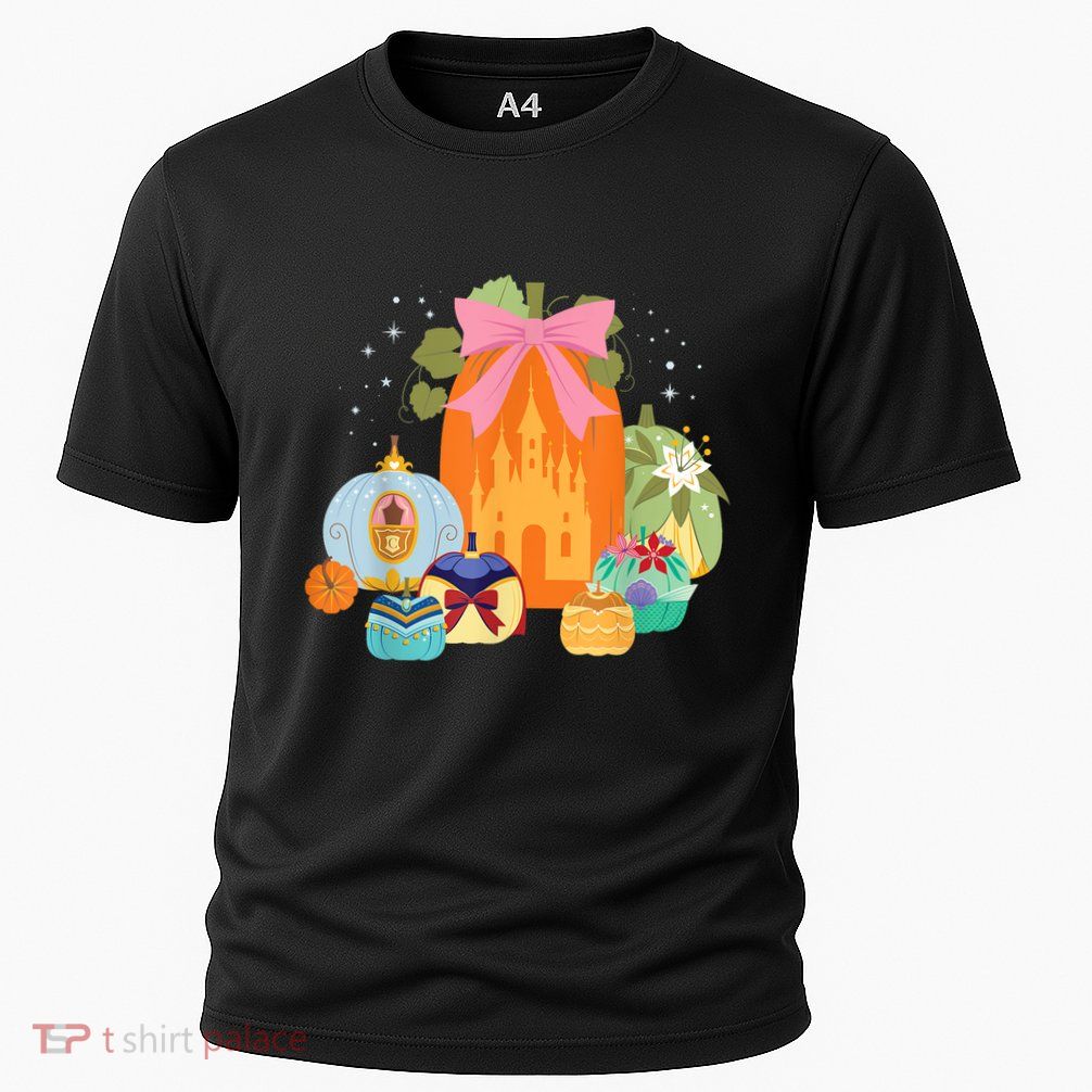 Princess Pumpkins Fall Princesses And Pumpkin Castle Performance Shirt