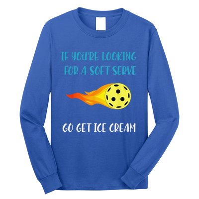 Pickelball Pun Funny Gift For Pickleball Lovers Long Sleeve Shirt