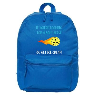 Pickelball Pun Funny Gift For Pickleball Lovers 16 in Basic Backpack