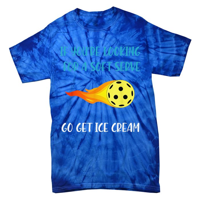 Pickelball Pun Funny Gift For Pickleball Lovers Tie-Dye T-Shirt