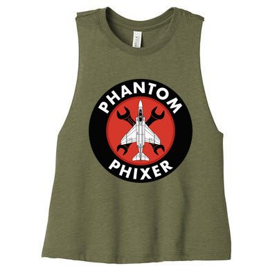 Phantom Phixer F4 Phantom Women's Racerback Cropped Tank