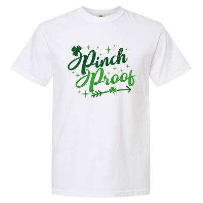 Pinch Proof Funny St Patrick's Day Holiday Garment-Dyed Heavyweight T-Shirt