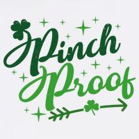 Pinch Proof Funny St Patrick's Day Holiday Cooling Performance Crew T-Shirt