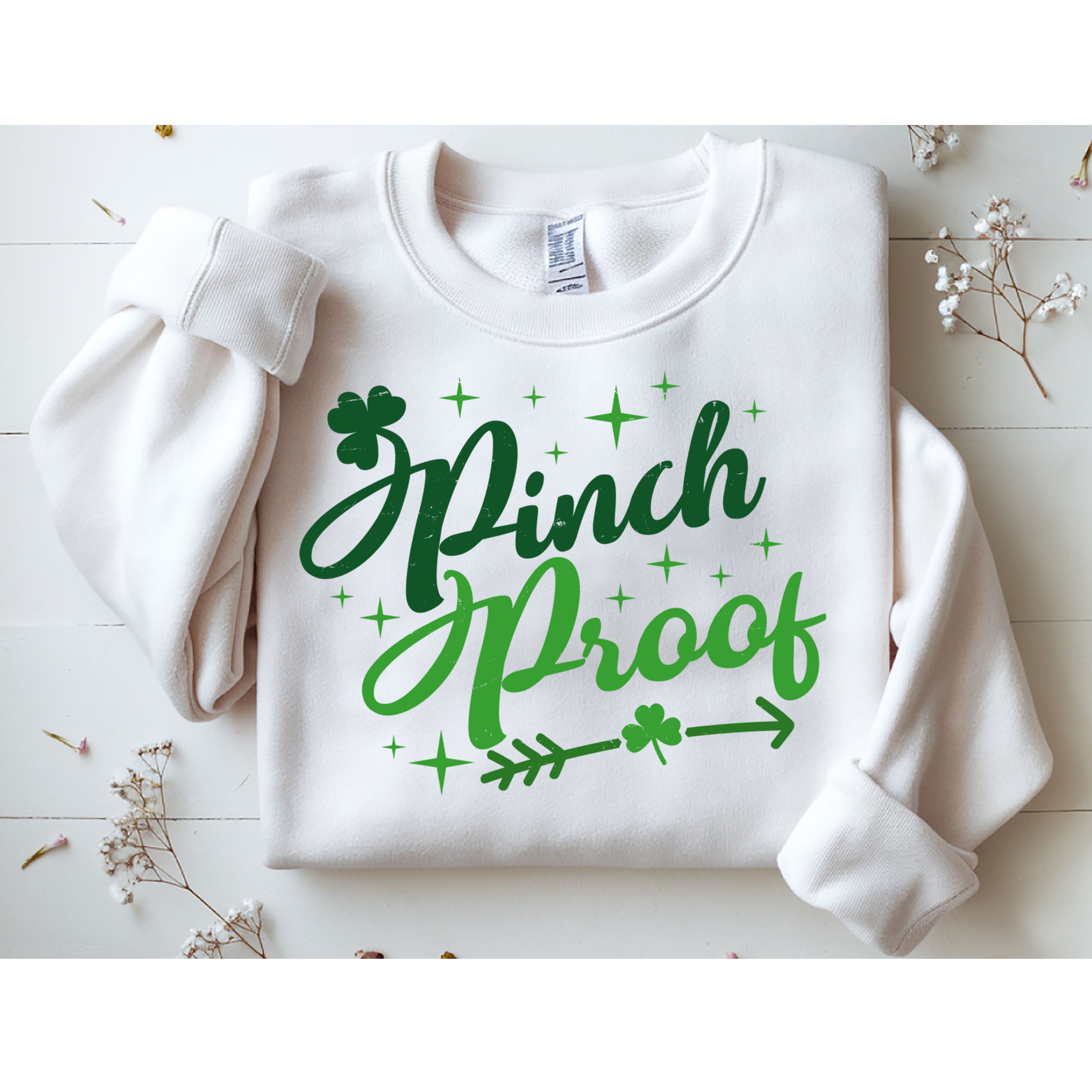 Pinch Proof Funny St Patrick's Day Holiday Sweatshirt