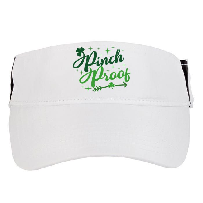 Pinch Proof Funny St Patrick's Day Holiday Adult Drive Performance Visor