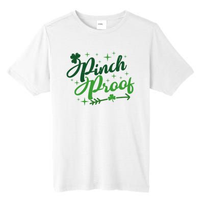 Pinch Proof Funny St Patrick's Day Holiday Tall Fusion ChromaSoft Performance T-Shirt