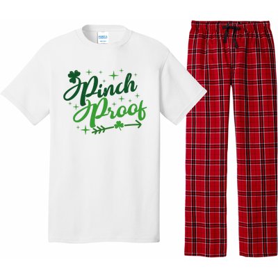 Pinch Proof Funny St Patrick's Day Holiday Pajama Set