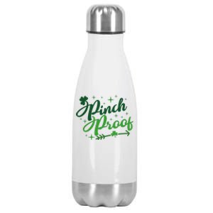 Pinch Proof Funny St Patrick's Day Holiday Stainless Steel Insulated Water Bottle