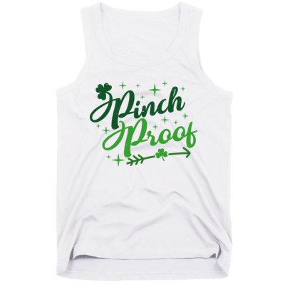 Pinch Proof Funny St Patrick's Day Holiday Tank Top
