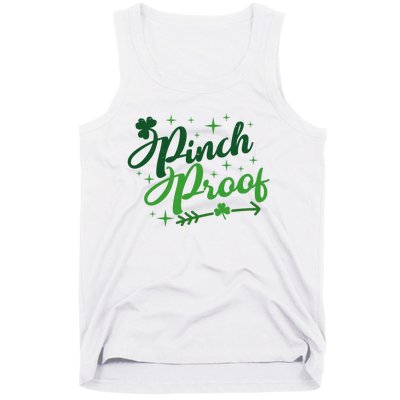 Pinch Proof Funny St Patrick's Day Holiday Tank Top