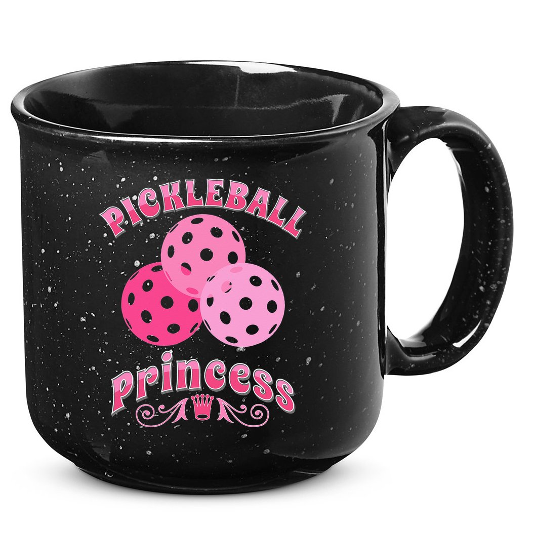 Pickleball Princess funny sport lover coach 15oz Campfire Ceramic Mug