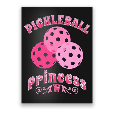 Pickleball Princess funny sport lover coach Poster