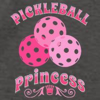Pickleball Princess funny sport lover coach Vector Backpack