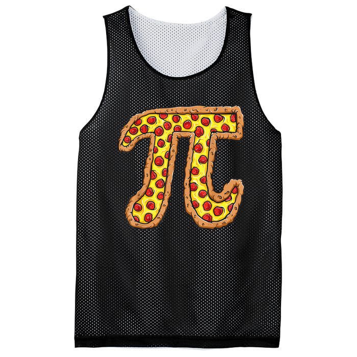 Pizza Pi Funny Pi day gift funny Pizza Mesh Reversible Basketball Jersey Tank