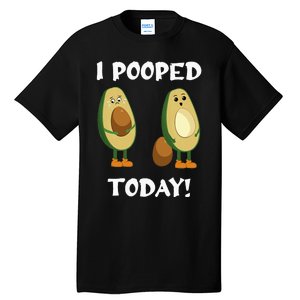 Proud Pooper Funny Poop Fart I Pooped Today Tall T-Shirt