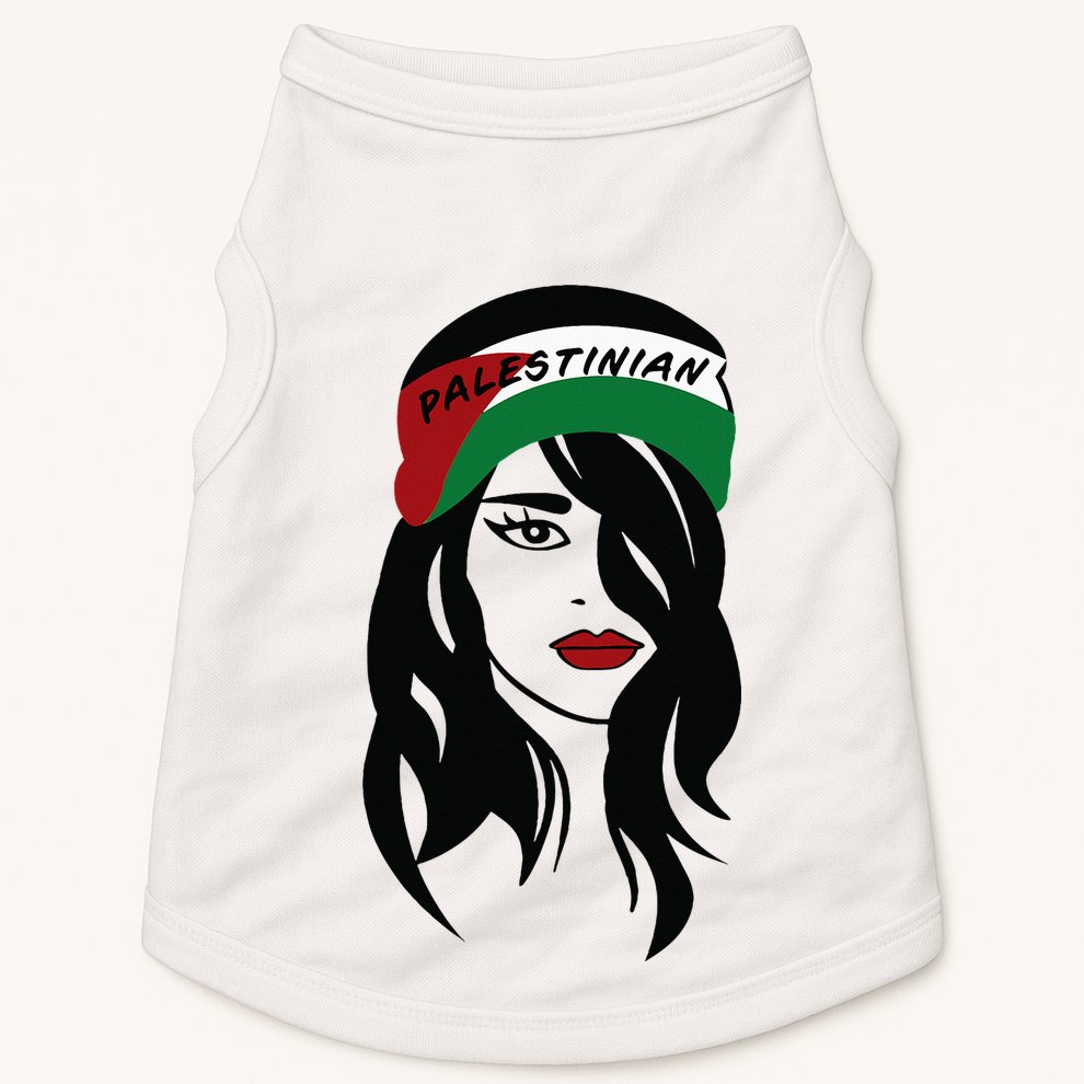 Palestinian Palestine Flag Palestinians Doggie Tank