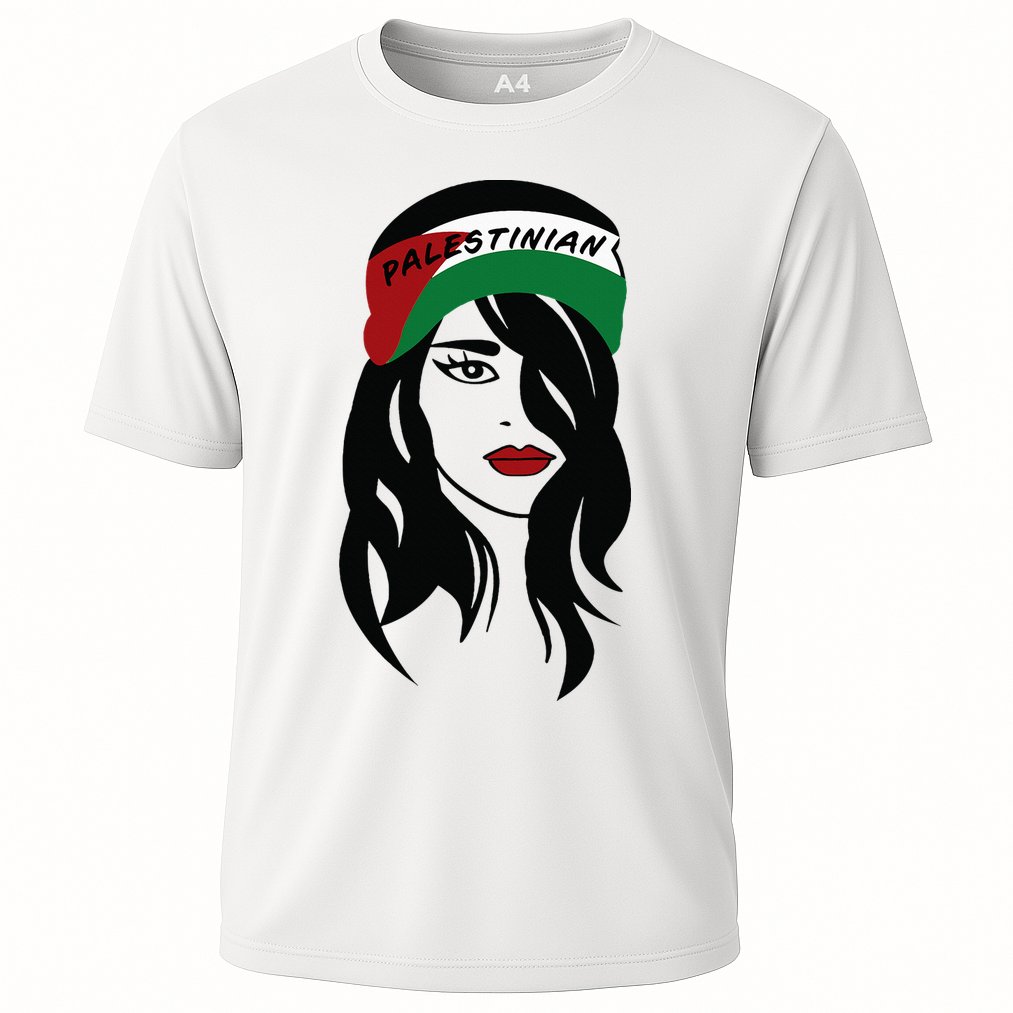 Palestinian Palestine Flag Palestinians Cooling Performance Crew T-Shirt