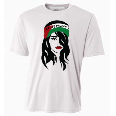 Palestinian Palestine Flag Palestinians Cooling Performance Crew T-Shirt