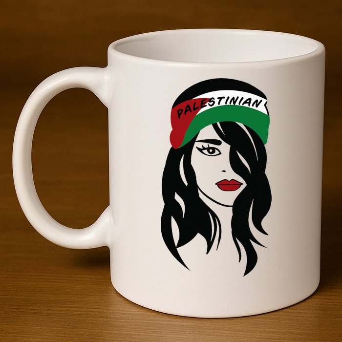 Palestinian Palestine Flag Palestinians 11oz C Handle Ceramic Mug