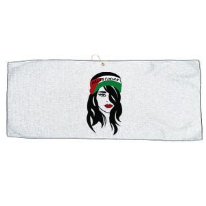 Palestinian Palestine Flag Palestinians Large Microfiber Waffle Golf Towel