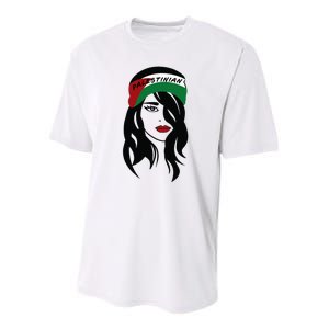 Palestinian Palestine Flag Palestinians Youth Performance Sprint T-Shirt