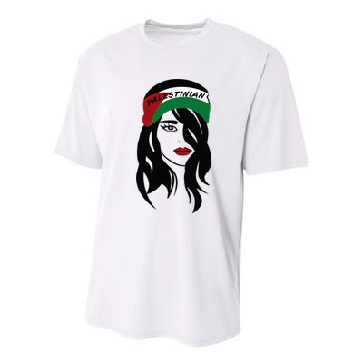 Palestinian Palestine Flag Palestinians Youth Performance Sprint T-Shirt