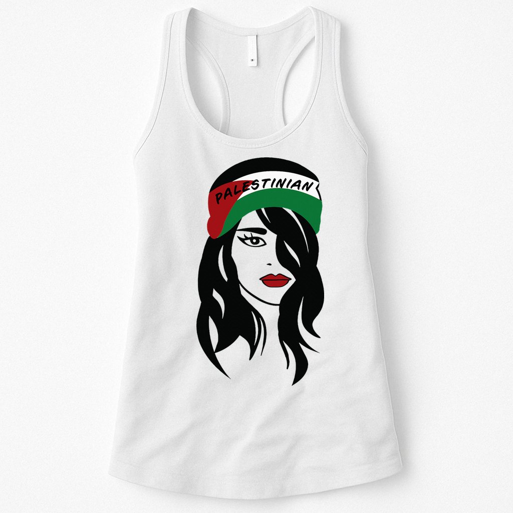 Palestinian Palestine Flag Palestinians Womens Tank Top