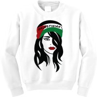 Palestinian Palestine Flag Palestinians Kids Sweatshirt