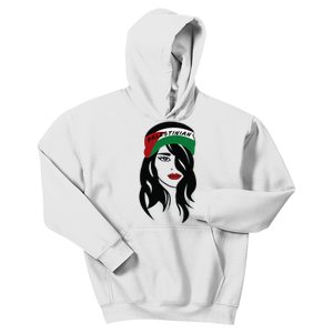 Palestinian Palestine Flag Palestinians Kids Hoodie