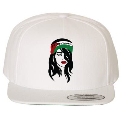 Palestinian Palestine Flag Palestinians Wool Snapback Cap