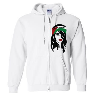 Palestinian Palestine Flag Palestinians Full Zip Hoodie