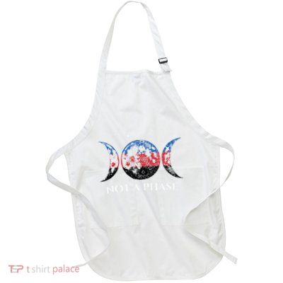 Polyamory Pride Flag Not A Phase Polyamorous Full-Length Apron With Pockets