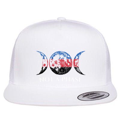 Polyamory Pride Flag Not A Phase Polyamorous Flat Bill Trucker Hat