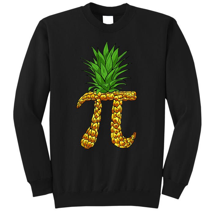 Pineapple Pi Funny Pi Day Pi Neapple Pi Sweatshirt