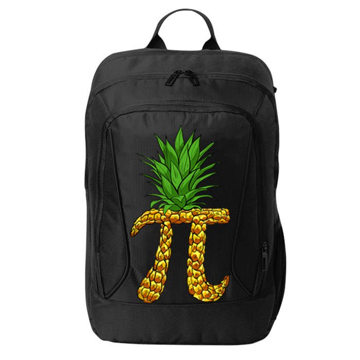 Pineapple Pi Funny Pi Day Pi Neapple Pi City Backpack