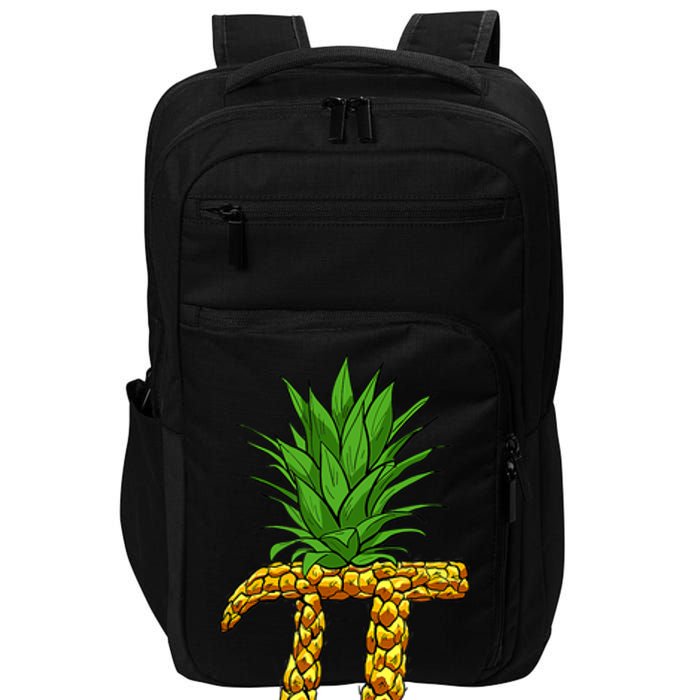 Pineapple Pi Funny Pi Day Pi Neapple Pi Impact Tech Backpack