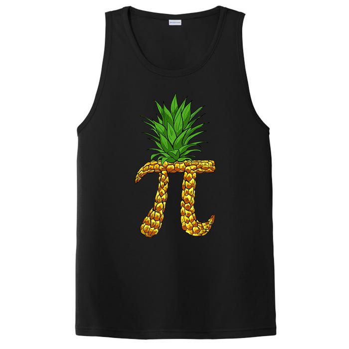 Pineapple Pi Funny Pi Day Pi Neapple Pi PosiCharge Competitor Tank