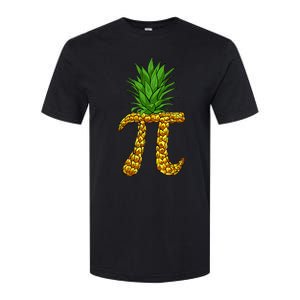 Pineapple Pi Funny Pi Day Pi Neapple Pi Softstyle CVC T-Shirt