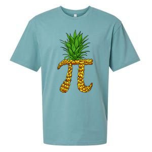 Pineapple Pi Funny Pi Day Pi Neapple Pi Sueded Cloud Jersey T-Shirt