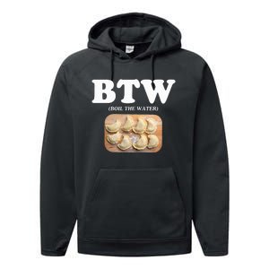 Pierogi Polish Food Performance Fleece Hoodie