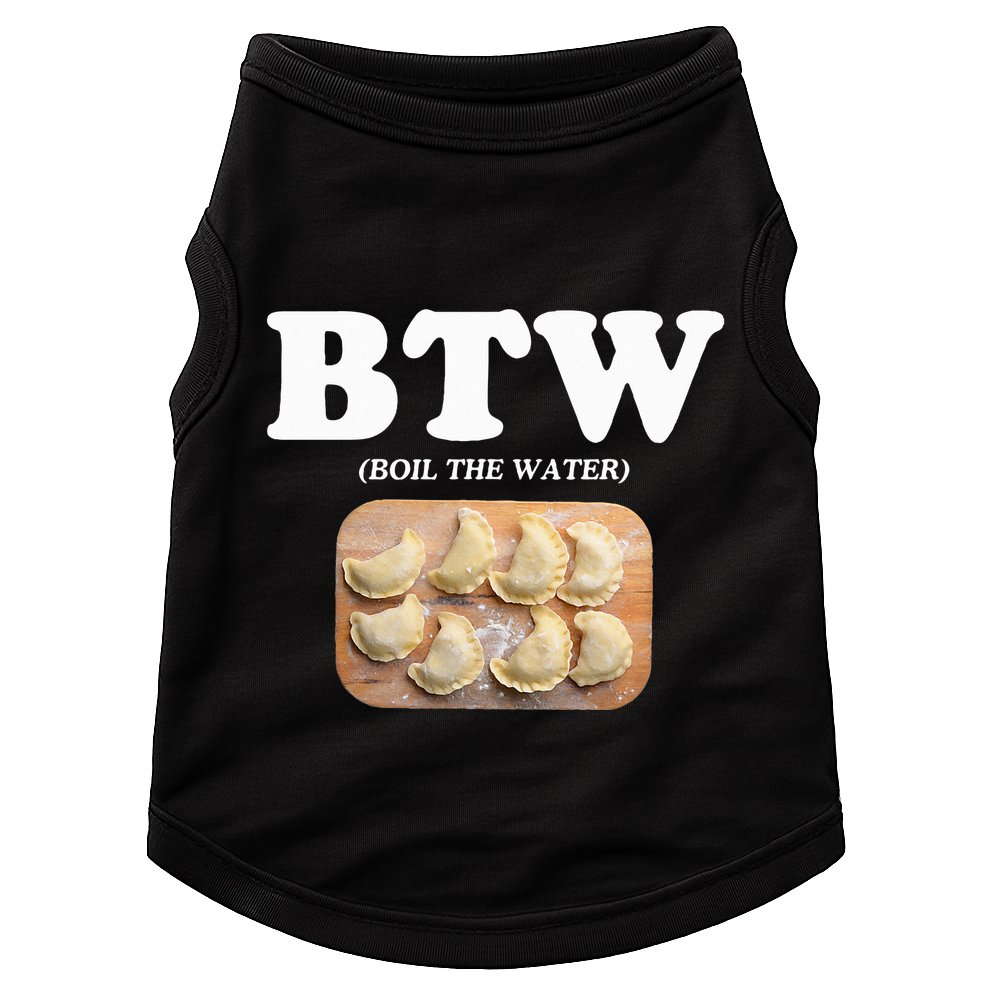 Pierogi Polish Food Doggie Tank