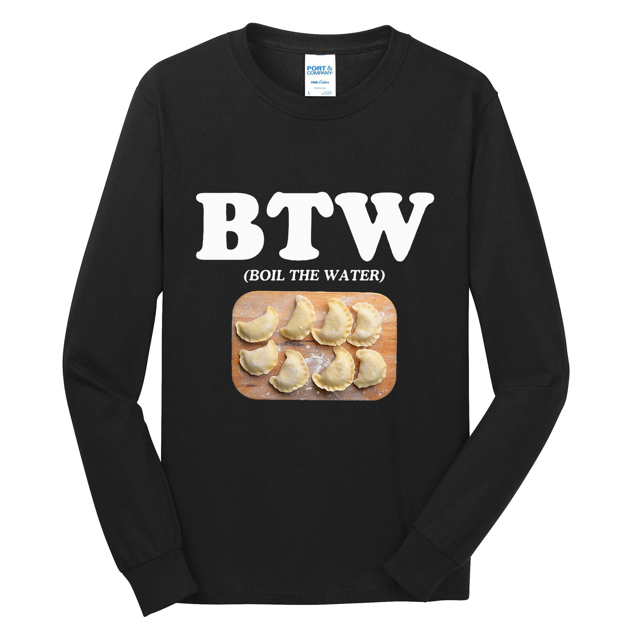 Pierogi Polish Food Tall Long Sleeve T-Shirt