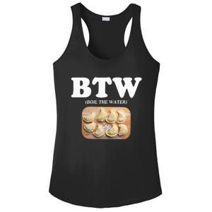 Pierogi Polish Food Ladies PosiCharge Competitor Racerback Tank