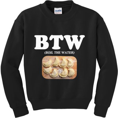 Pierogi Polish Food Kids Sweatshirt