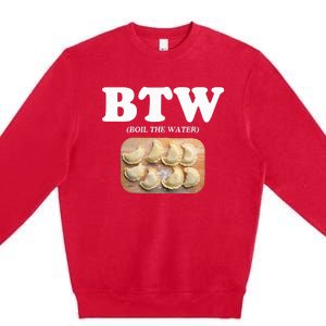 Pierogi Polish Food Premium Crewneck Sweatshirt