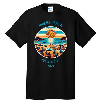 Primo Playa Fun Beach Scene Tall T-Shirt