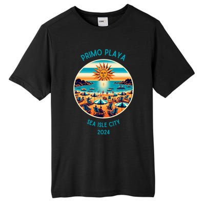 Primo Playa Fun Beach Scene Tall Fusion ChromaSoft Performance T-Shirt